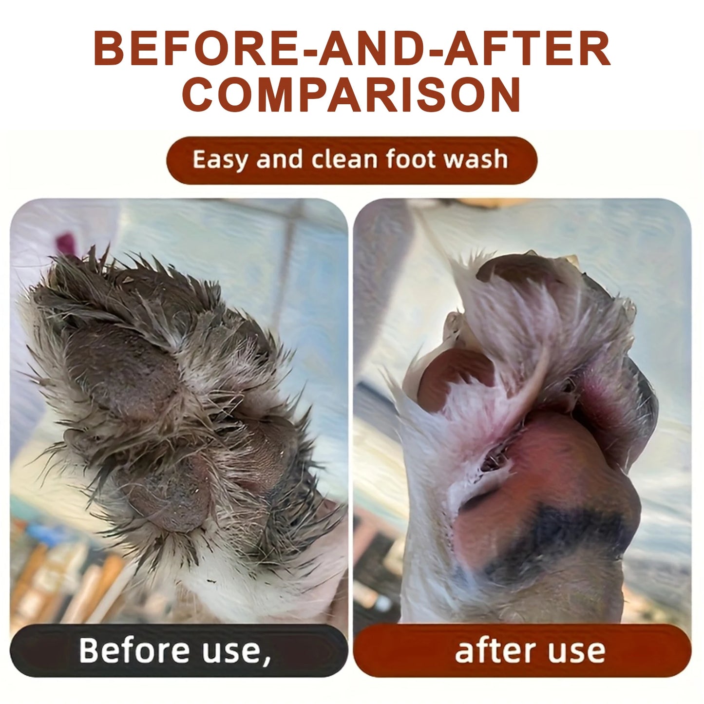 CleanPaws™ - Instant Dog Paw Cleaner Cup (No Mess, No Stress)